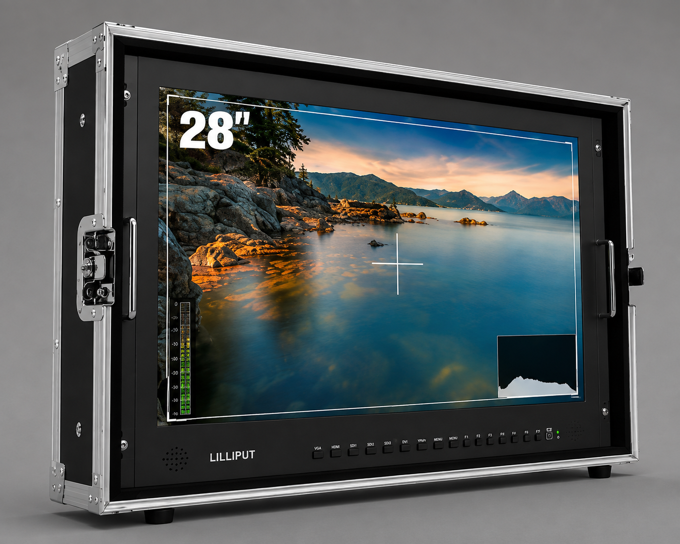 LILLIPUT BM280-4KS 28 Inch Broadcast Monitor front view